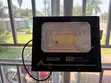 ALLTOP 100W Outdoor Solar Flood Light with Battery - 2