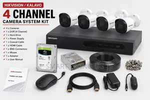 Hikvision 4 Channel CCTV Camera System Complete Kit