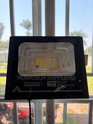 ALLTOP 100W Rechargeable Solar Flood Light
