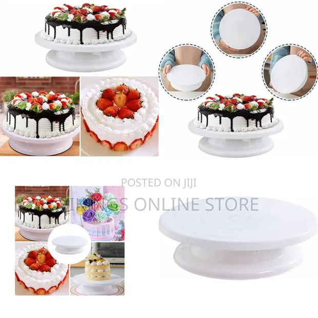 Rotating Cake Turntable Stand - 1