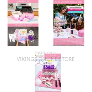 123pc Fondant Cake Decorating Tools Set