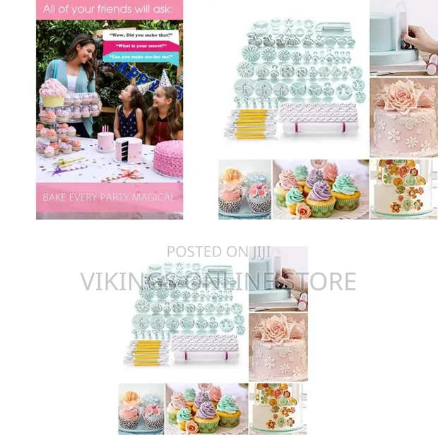 68-Piece Cake Baking Decorating Tools Kit - 1