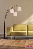 Modern 3-Shade Floor Lamp - Stylish Home Lighting - 2