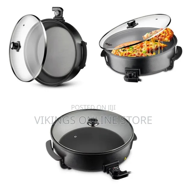 RAF Electric Pizza Pan - 42cm, 9cm Depth - 1