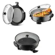 RAF Electric Pizza Pan - 42cm, 9cm Depth - 1