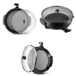 RAF Electric Pizza Pan - 42cm, 9cm Depth - 2