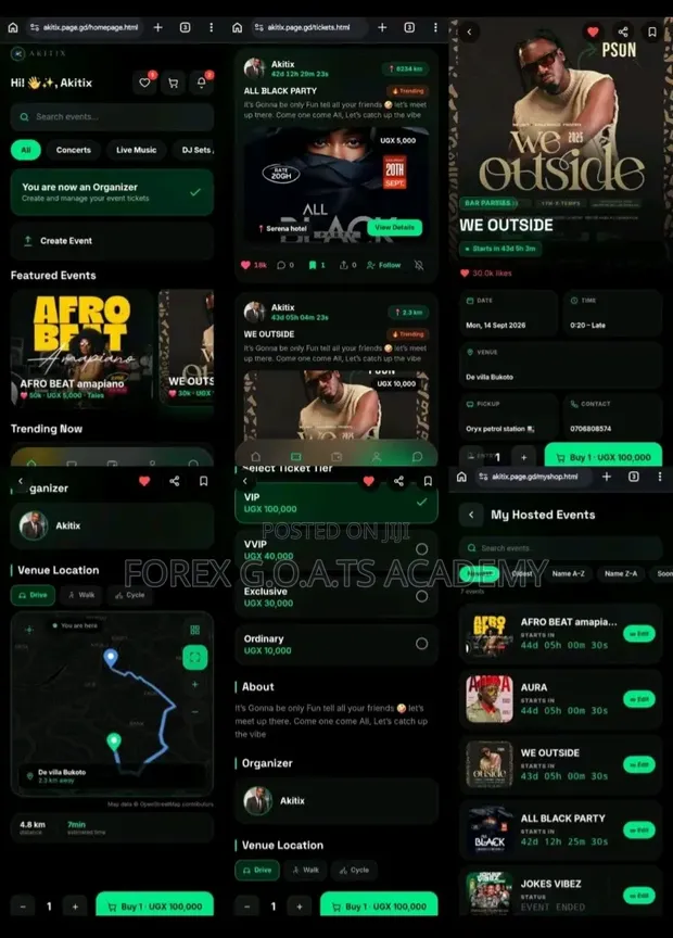 Digital Event Tickets - Free Online Sales - 1
