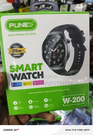 Punex W-200 Round Smart Watch