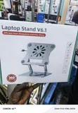 Laptop Stand V6.1 Adjustable Aluminum Desktop Riser with Cooling Fan - 1