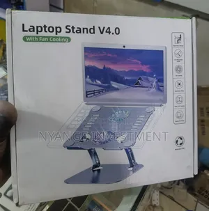 Laptop Stand V4.0 with Fan Cooling