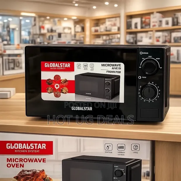Globalstar 20L Countertop Manual Microwave Oven - 1