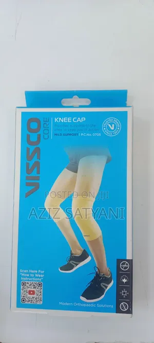 Vissco Tubular Elastic Knee Cap for Pain Relief & Sports