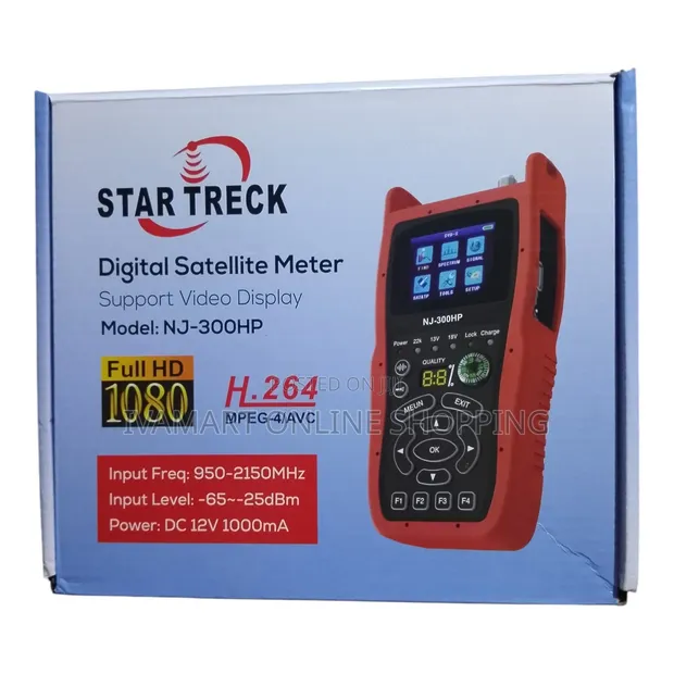 Star Trek NJ-300HP Digital Satellite Meter with Video Display - 1