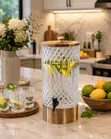 8L Wood Crafted Juice Dispenser - 1