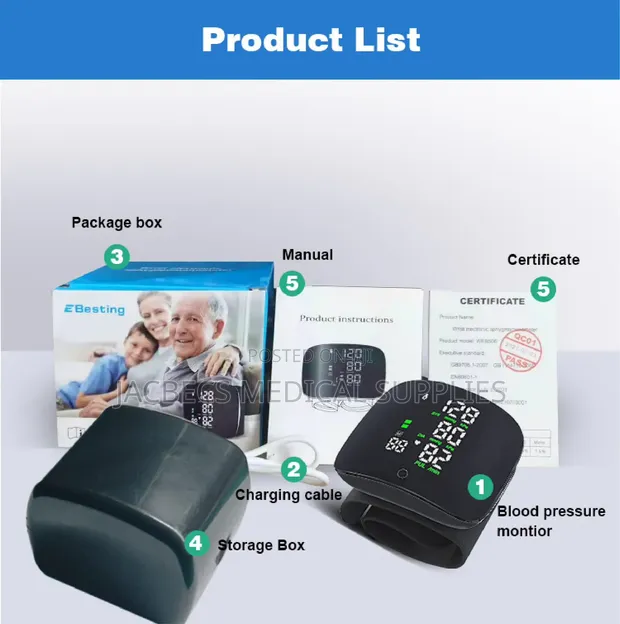 Wrist Blood Pressure Monitor - 1