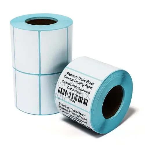 Thermal Printer Barcode Label Stickers - 38mm x 25mm - 1