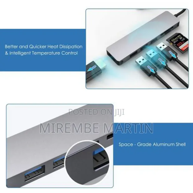 Haysenser 7-in-1 USB-C Hub Adapter - 1