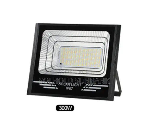 300W Solar Flood Light - 1