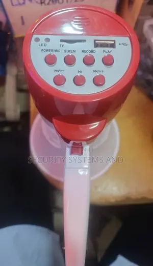 Max Megaphone with USB, SD Card Slot, Recorder & Siren