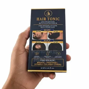 Hair Growth Tonic: 15% Minoxidil + Finasteride Oil for Fast Beard & Hair Regrowth
