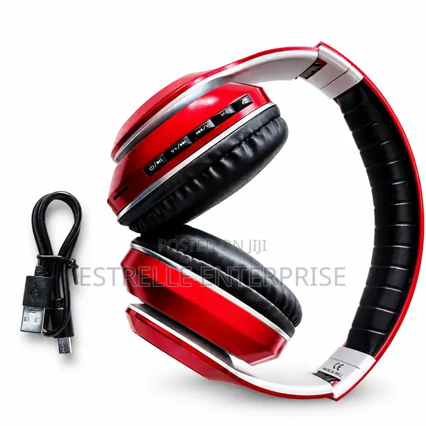 Aerbes AB-D302 Wireless Bluetooth Headphones with Mic - 1