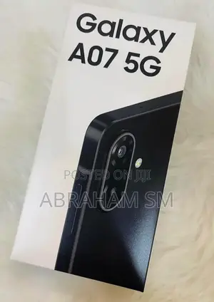 New Samsung Galaxy A07 5G 128GB Black