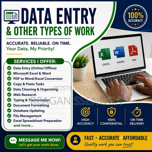 Professional Data Entry & Office Support Services - 1