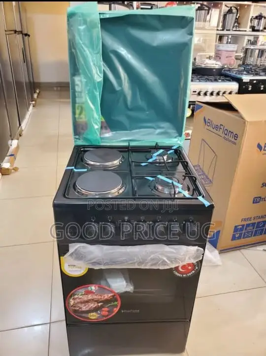 Blueflame 50x50 2 Gas 2 Electric Cooker - 1