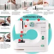 Portable Mini Electric Sewing Machine for Beginners - 3