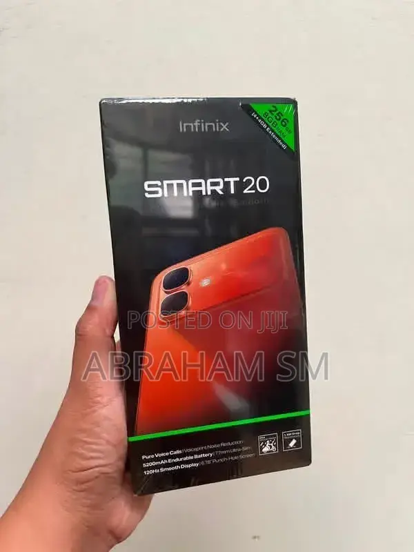 New Infinix Smart 20 256GB Black - 1