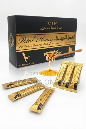 VIP Vital Honey with Caviar & Tongkat Ali (12 PC Box)