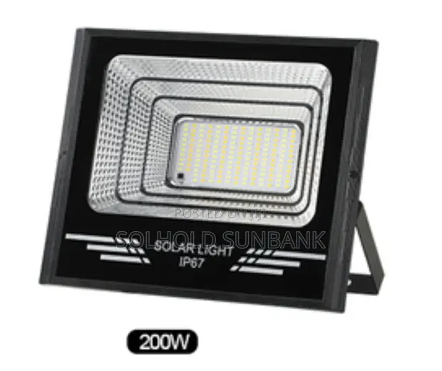 200W LED Solar Flood Light - 1