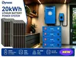 20kWh 12kVA 48V Dyness Hybrid Complete Solar System - 2