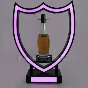 LED Lighted Liquor Bottle Display Shelf