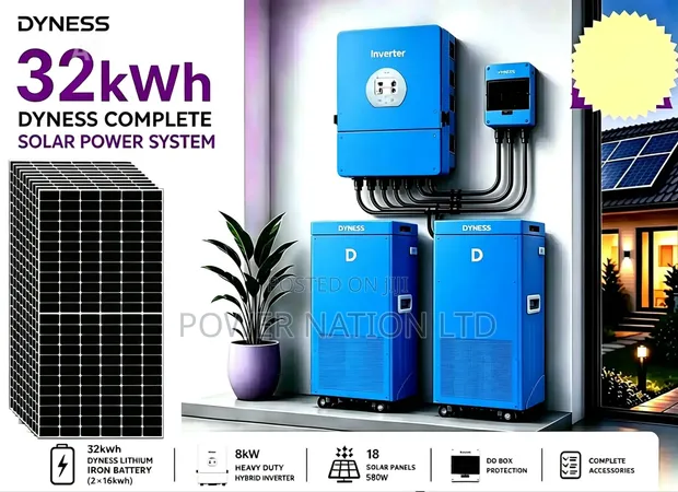 Dyness 32kWh 12kVA 48V Hybrid Solar System - 1