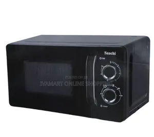 Saachi 20L Manual Microwave Oven - 6 Power Levels, 12 Months Warranty