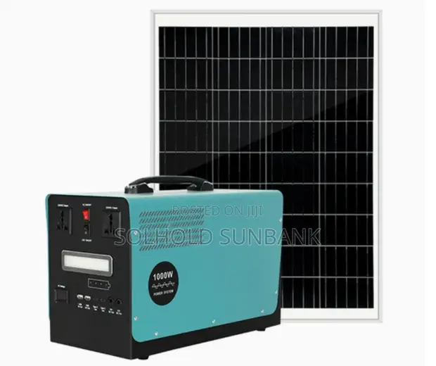 1000W Off-Grid Hybrid Solar Power Station - 1