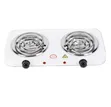 Portable Double Burner Electric Hot Plate - 2000W - 2