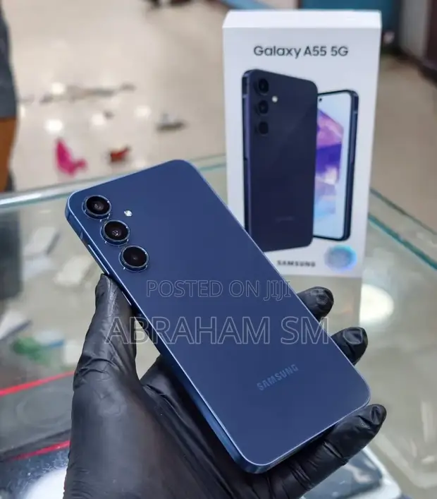 New Samsung Galaxy A55 256GB Black - 1