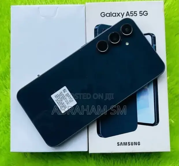 New Samsung Galaxy A55 256GB Black - 1