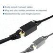 RJ45 Ethernet Cable Coupler - CAT6 Network Extender - 5