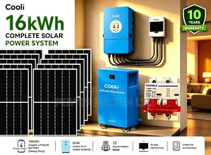 16kWh 8kVA 48V Cooli Hybrid Solar System