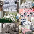 10-Piece Microfibre Duvet Cover Set - King Size - 1