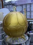 Luxury 8L Egg Shaped Gold Chafing Dish Buffet Food Warmer Set - 2