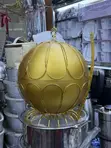 Luxury 8L Egg Shaped Gold Chafing Dish Buffet Food Warmer Set - 3