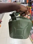 5-Liter Metal Steel Jerrycan for Fuel Storage - 5