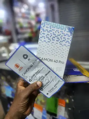 New Tecno Camon 40 Pro 4G 256GB Black