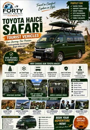 Safari Vehicles for Hire