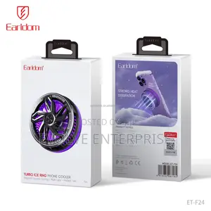 Earldom ET-F24 Magnetic Phone Cooler - Turbo Ice Ring Gaming Fan