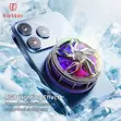 Earldom ET-F24 Magnetic Phone Cooler - Turbo Ice Ring Gaming Fan - 4